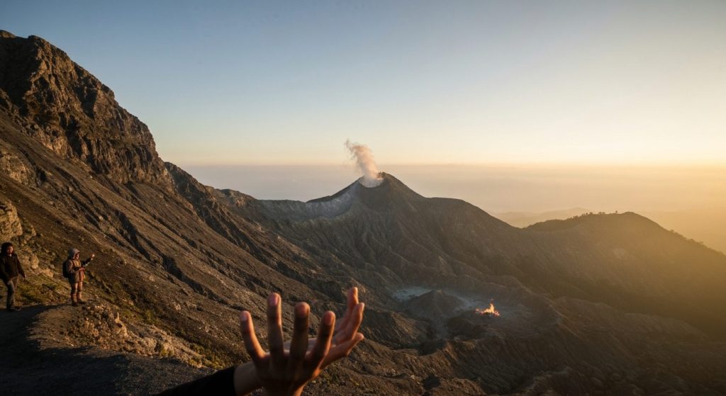 kawah ijen blue fire tour from banyuwangi — Photorealistic editorial travel photograph relevant to: The honest, expert p