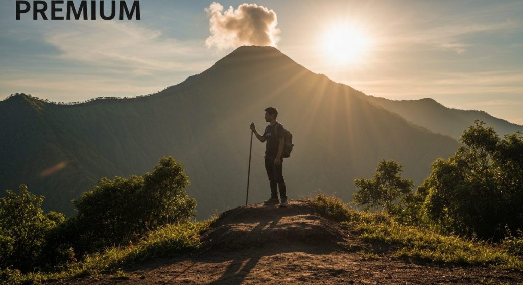 tumpak sewu hiking difficulty and permits — Photorealistic editorial travel photograph relevant to: The honest, expert p